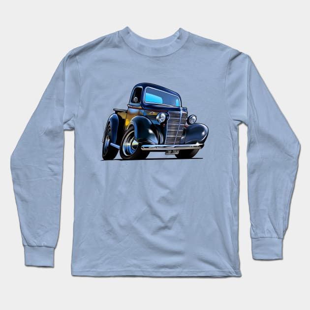 Old Classic Pickup Truck Long Sleeve T-Shirt by Aiqkids Design